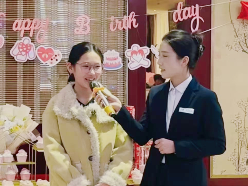 人生第一次，主持夢的初次綻放